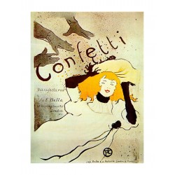 Toulouse Lautrec - Confetti -1894
