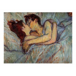 Toulouse Lautrec - In bed the kiss -1892