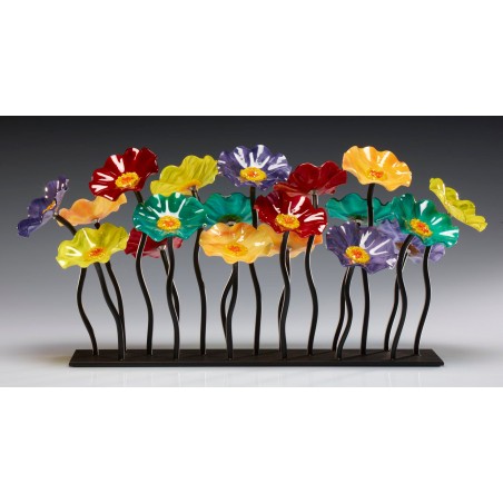 Scott and Shawn Johnson - Flowers Art Glass Sculpture 1_au_stil