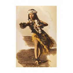 Himani Smeaton - Hula dancer on the beach