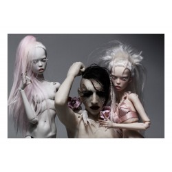 Lena and Katya Popovy 1 - with Marilyn Manson - Popovy Sisters_au_fash_instagram.com+popovysisters