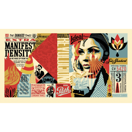 Shepard Fairey - Obey Ideal Power - his first NFT - 2021_di