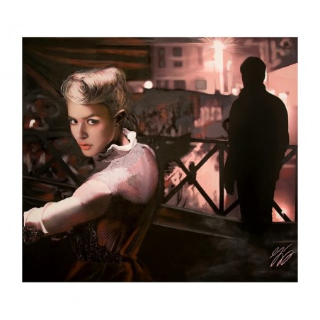 Gina Higgins - KISS ME DEADLY_pa__instagram.com+americannoirpaintings