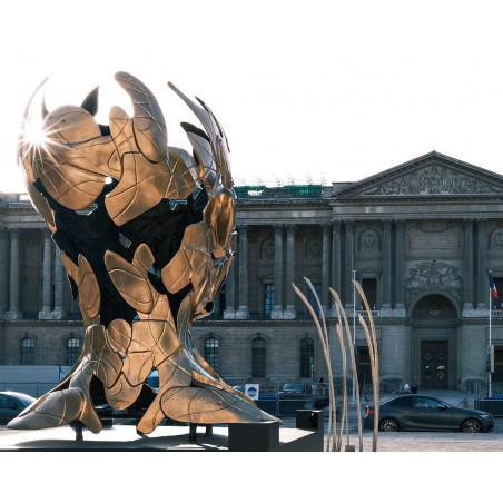 Hopare - each day a temporal dissociation - Palais du Louvre - Paris_sc_scu