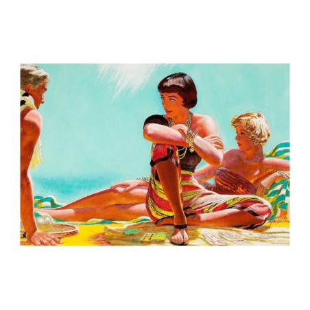 Edwin Georgi - Girls on the beach_pa