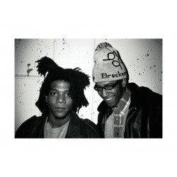 Torrick Ablack aka Toxic - with Jean Michel Basquiat