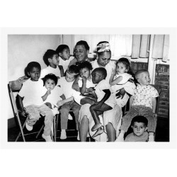 Josephine Baker with this 10 of 12 adopted children