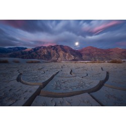 Erin Babnik  - Moondial - A remote area of the Mojave...