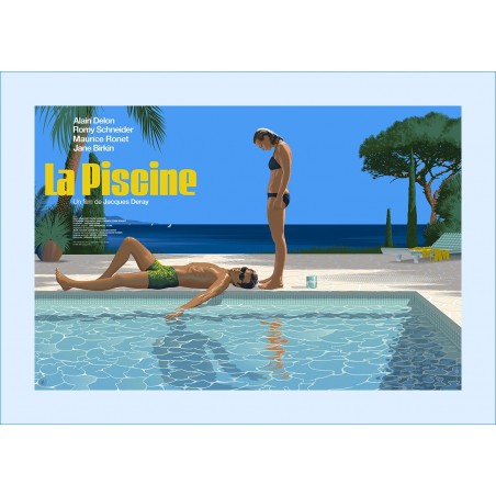 Laurent Durieux - La piscine movie poster_di_amag_vint
