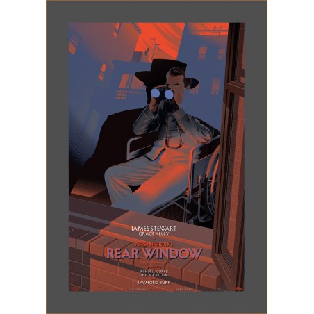 Laurent Durieux - REAR WINDOW movie poster_di_amag_vint