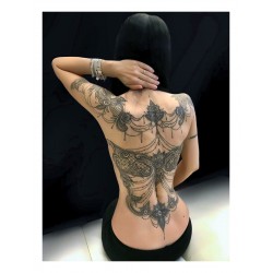 Marco Manzo - back tattoo