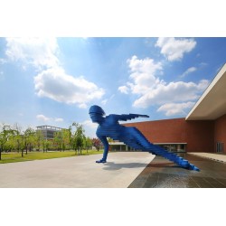 Xavier Veilhan - The Skater sculpture - 2014 - South Korea_ac_scu_http!++www.veilhan.com
