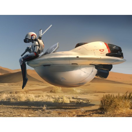 JC Jongwon Park - Rest - saucer Samurai UFO - inspired of Tim Walker one of picture or reverse