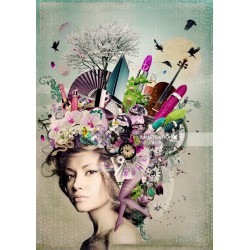 Patrick Boyer - jade floral woman_di_illustrationx.com+artists+PatrickBoyer