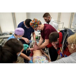 Ukrainian War - Child injured
