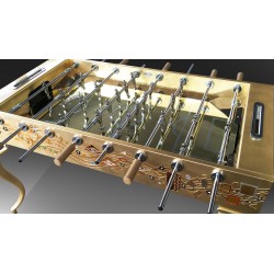How to waste your money - golden foosball table