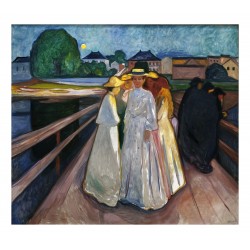 Edvard Munch - Femmes sur un pont