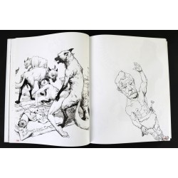 Kim Jung Gi - sketchbook p186 2011_di_bw
