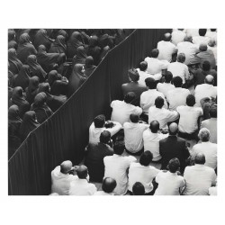 Shirin Neshat - Fervor Series - Crowd from back - 2000