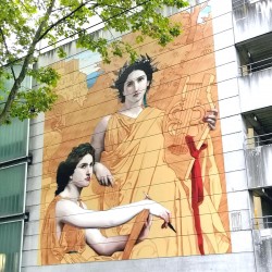 Andrea Ravo Mattoni -  mural 2020 inspired from L Art et...