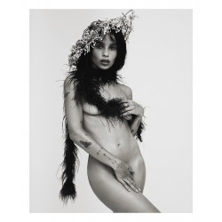 Zoey Grossman - model Zoe Kravitz_ph_topm_bw_nude