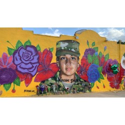 Vanessa Guillen - mural by Juan Velazquez