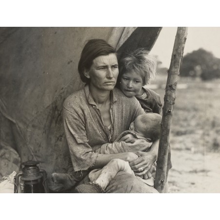 Dorothea Lange - Migrant mother Nipomo California 1936_ph_vint_repo