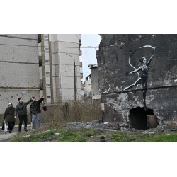 Banksy - Irpin Ukraine