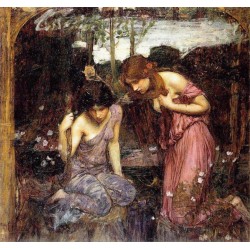 John William Waterhouse   Nymphs finding the head of Orpheus