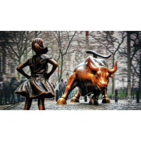 Nishanth Gopinathan - fearless-girl-and-wall-street-bull-statues 3