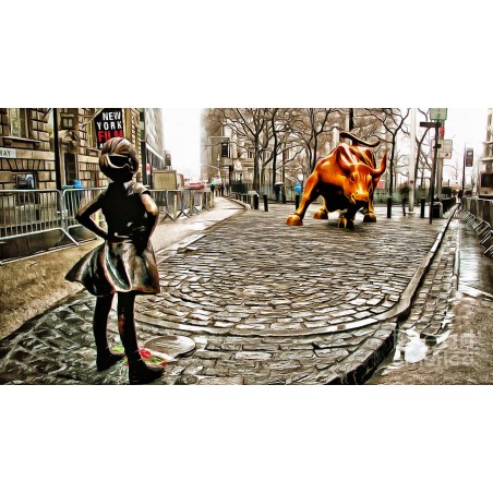 Nishanth Gopinathan - fearless-girl-and-wall-street-bull-statues