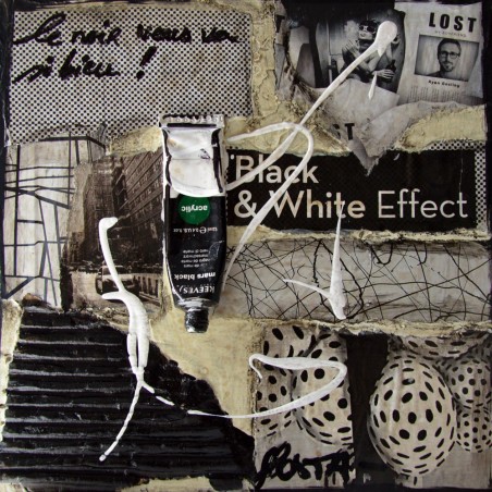 Sophie Costa - black white effect