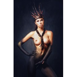 Lora Tulchinski - bodypainter - Zachar Rise photographer...