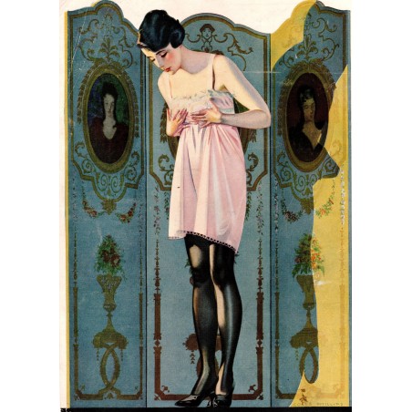 Coles Phillips - Luxite Hosiery ad - 1920