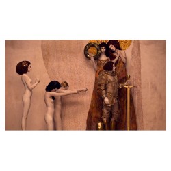 Inge Prader - recreated Gustav Klimt  masterworks