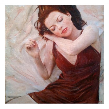 William Oxer - FRSA - The Red Dress