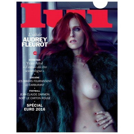 Audrey Fleurot - Lui magazine june 2016 1