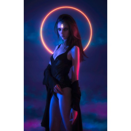 Sergey Shetukhin - Aku - Neon Witches - Model Ekaterina Mozhina