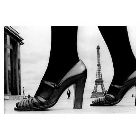Frank Horvat - Shoe and Eiffel Tower - 1974