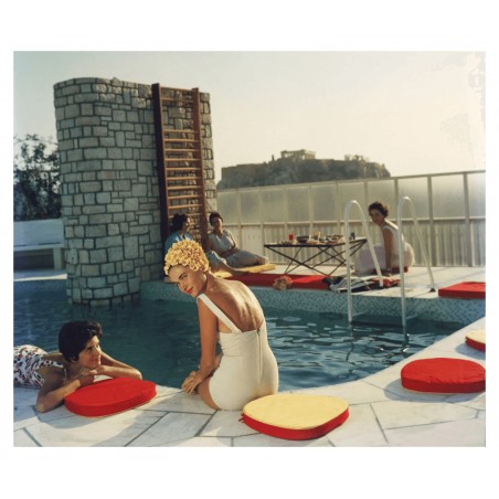 Slim Aarons - Penthouse pool