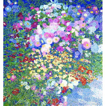 Luigi Bonazza - Flower garden