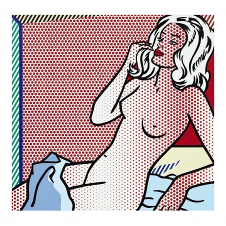 Roy Lichtenstein - Nude Sunbathing - - serie Late Nudes -1995