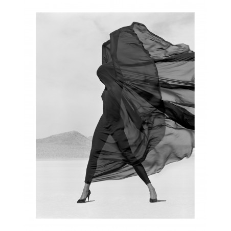 Herb Ritts - Versace - Veiled Dress - 1990_ph_mast_bw_nude