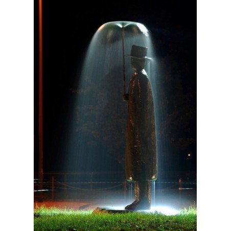 Jean Michel Folon - Rainman sculpture_sc_scul_dark