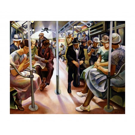 Lily Furedi - Subway - 1934_pa_urba