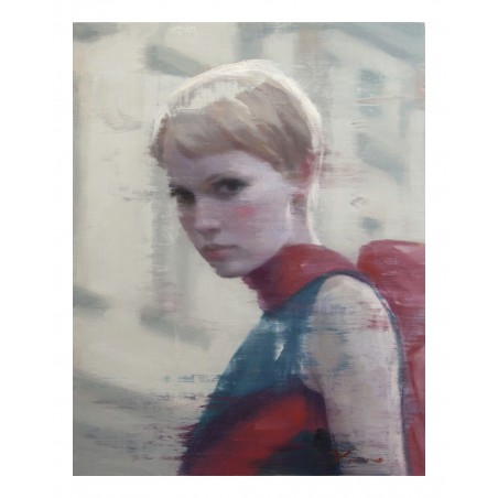 Vincent Xeus - portrait Mia Farrow_pa