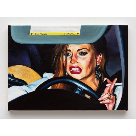 Lindsay Lohan - painted by Sam McKinniss - Lindsay - 2019_pa_http!++sammckinniss.com