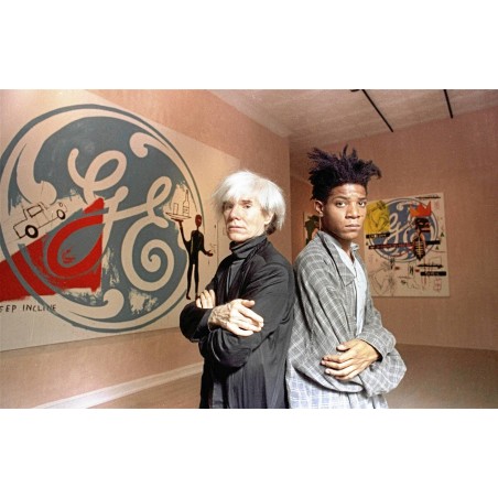 Jean Michel Basquiat - with Andy Warhol - sep 1985_stre_topm