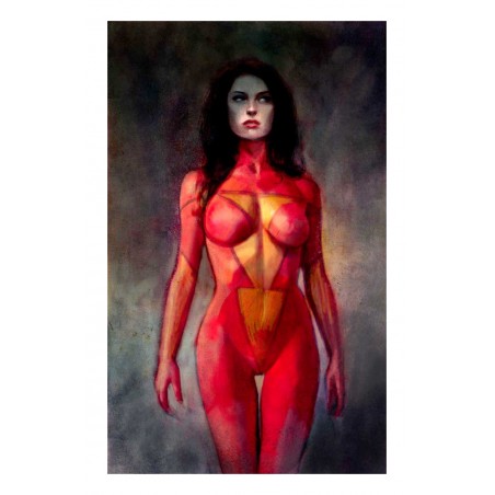 Alex Maleev - poster Spider Woman - Marvel Comics_di