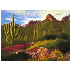 Michael Stoyanov - Superstition Mountains -Arizona_pa_land_green